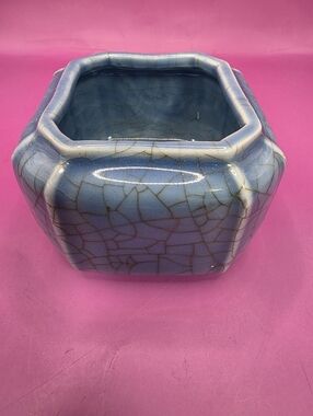 Chinese Crack Porcelain Brush Pot